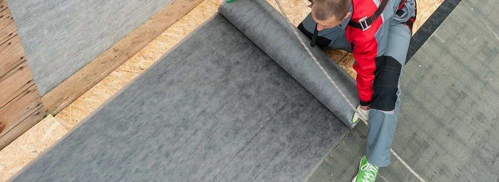 Подкладочный ковёр под гибкую черепицу