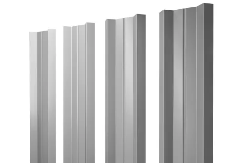 Штакетник М-образный с прямым резом