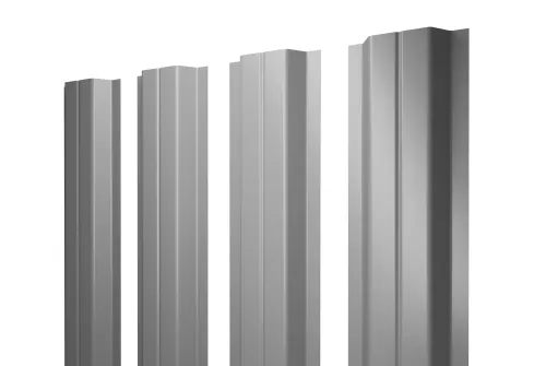 Штакетник П-образный с прямым резом