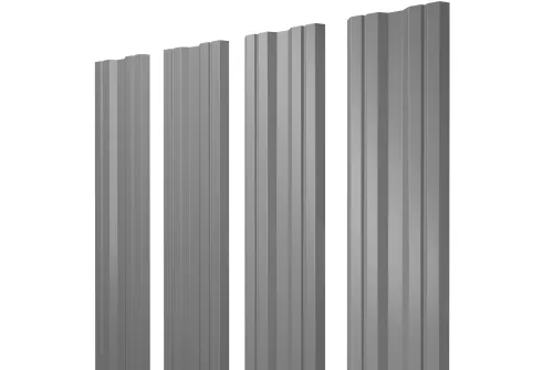 Штакетник Twin с прямым резом