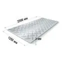 Лист рифленый 3 мм 1250х2500 мм