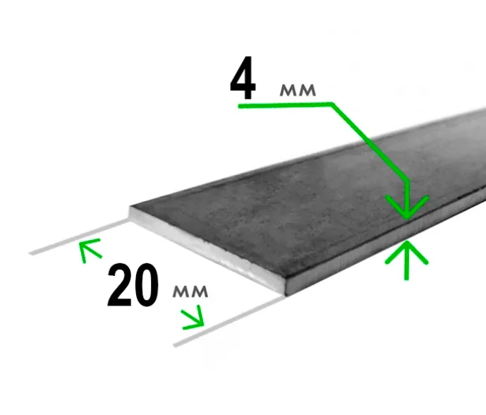 Полоса 20х4 мм
