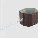 Держатель трубы 76х102 (на кирпич)