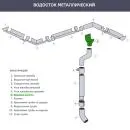 Воронка выпускная 76х102