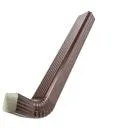 Труба водосточная 76х102х3000 с коленом