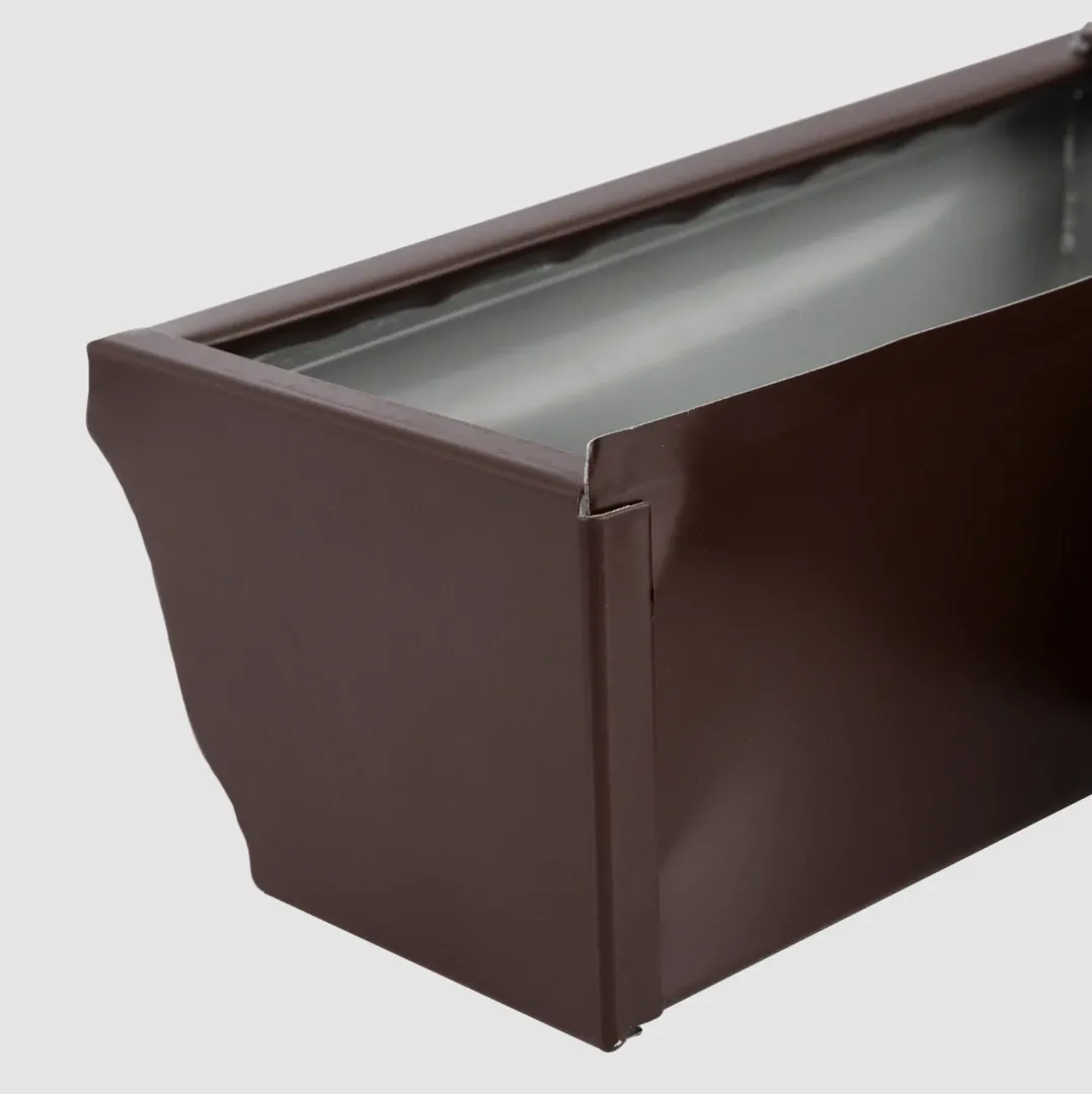 Заглушка желоба 120х86 левая