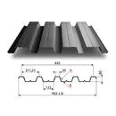 Профнастил Н60 оцинкованный 0,70 мм