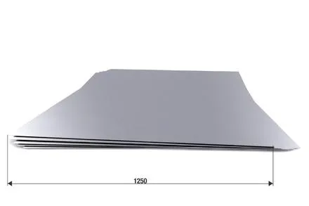 Плоский лист оцинкованный 0,45 мм