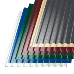 Профнастил C8 окрашенный 0,40 мм (некондиция)