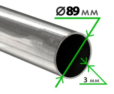 Труба электросварная 89х3 мм