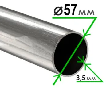 Труба электросварная 57х3,5 мм