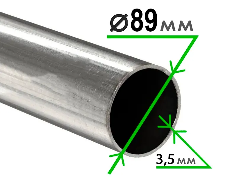 Труба электросварная 89х3,5 мм