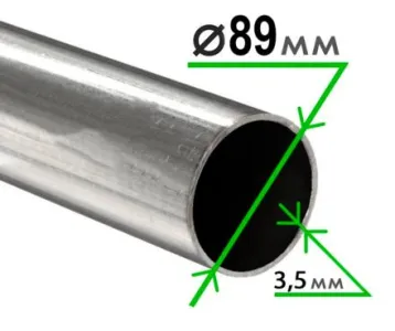 Труба электросварная 89х3,5 мм