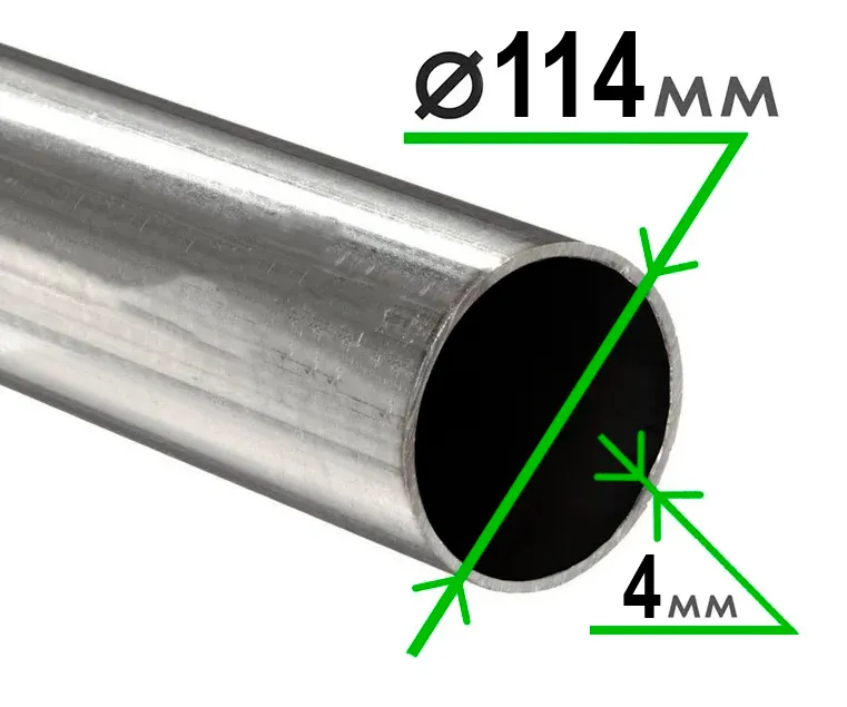 Труба электросварная 114х4 мм