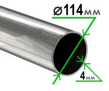 Труба электросварная 114х4 мм