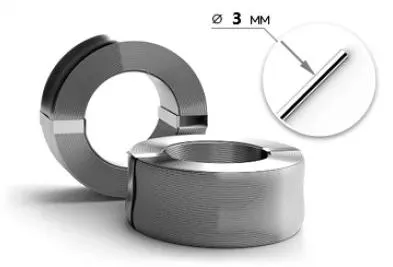 Проволока вязальная 3 мм (бухта)