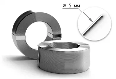 Проволока вязальная 5 мм (бухта)