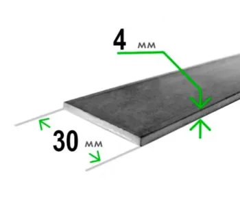 Полоса 30х4 мм