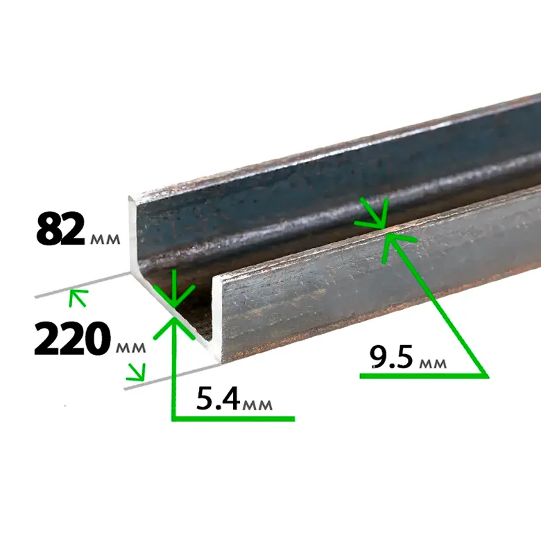 Швеллер 22 П