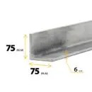 Уголок 75х75х6 мм