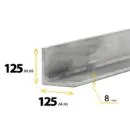 Уголок 125х125х8 мм