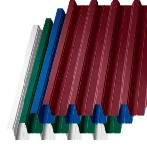 Профнастил МП20 RAL 8017 Шоколад 2000х1150х0,4 мм эконом