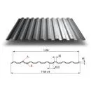 Профнастил МП20 RAL 9003 Белый 6000х1150х0,45 мм