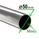 Труба электросварная 50х3,5 мм ( некондиция )