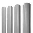 Штакетник Полукруглый Slim фигурный 0,4 PE RAL 3005 красное вино