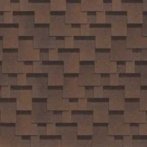 ТЕХНОНИКОЛЬ гибкая черепица Ультра Фокстрот Кедр (3 кв.м.), уп.