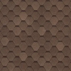 ТЕХНОНИКОЛЬ гибкая черепица Ультра Самба Янтарь (3 кв.м.), уп.