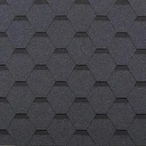 ТЕХНОНИКОЛЬ гибкая черепица Ультра Самба, Шунгит, упаковка