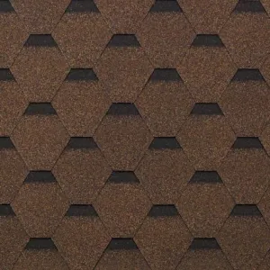 ТЕХНОНИКОЛЬ Гибкая черепица, Кадриль, Дуб, упаковка