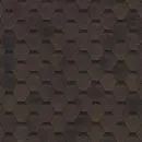 ТЕХНОНИКОЛЬ гибкая черепица Финская Соната Коричневый (3 кв.м.), уп.