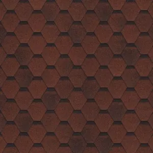 ТЕХНОНИКОЛЬ гибкая черепица Финская Соната Красный (3 кв.м.), уп.