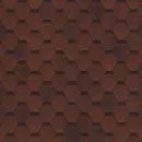 ТЕХНОНИКОЛЬ гибкая черепица Финская Соната Красный (3 кв.м.), уп.