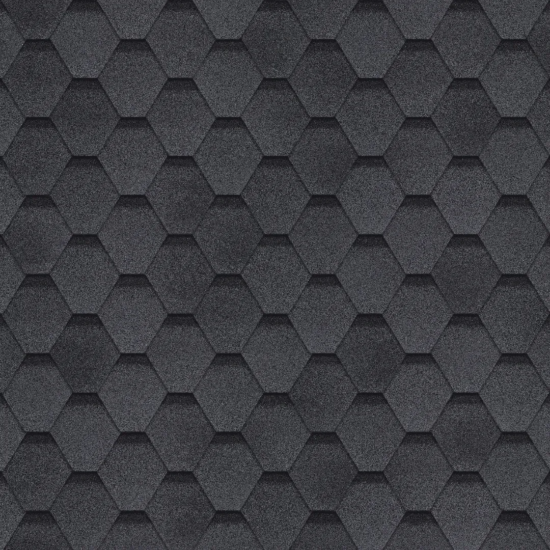 ТЕХНОНИКОЛЬ гибкая черепица Финская Соната Серый (3 кв.м.), уп.