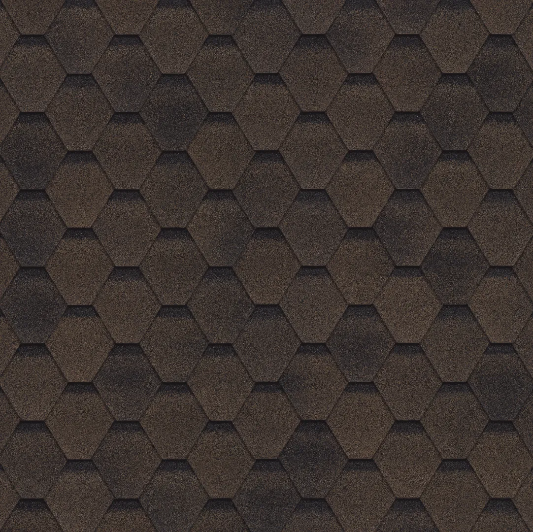 ТЕХНОНИКОЛЬ гибкая черепица Финская Соната Коричневый (3 кв.м.), уп.