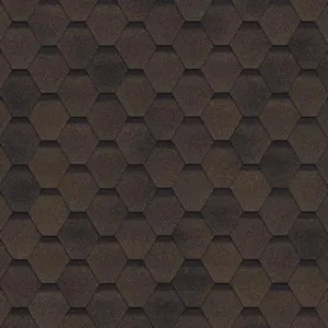 ТЕХНОНИКОЛЬ гибкая черепица Финская Соната Коричневый (3 кв.м.), уп.