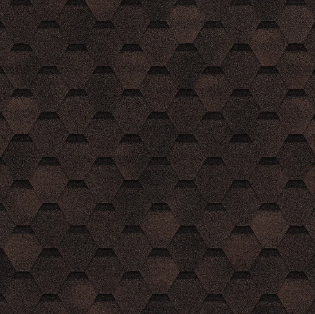 ТЕХНОНИКОЛЬ гибкая черепица Оптима Соната Коричневый (3 кв.м.), уп.