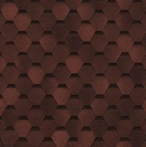 ТЕХНОНИКОЛЬ гибкая черепица Оптима Соната Красный (3 кв.м.), уп.