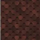 ТЕХНОНИКОЛЬ гибкая черепица Оптима Соната Красный (3 кв.м.), уп.