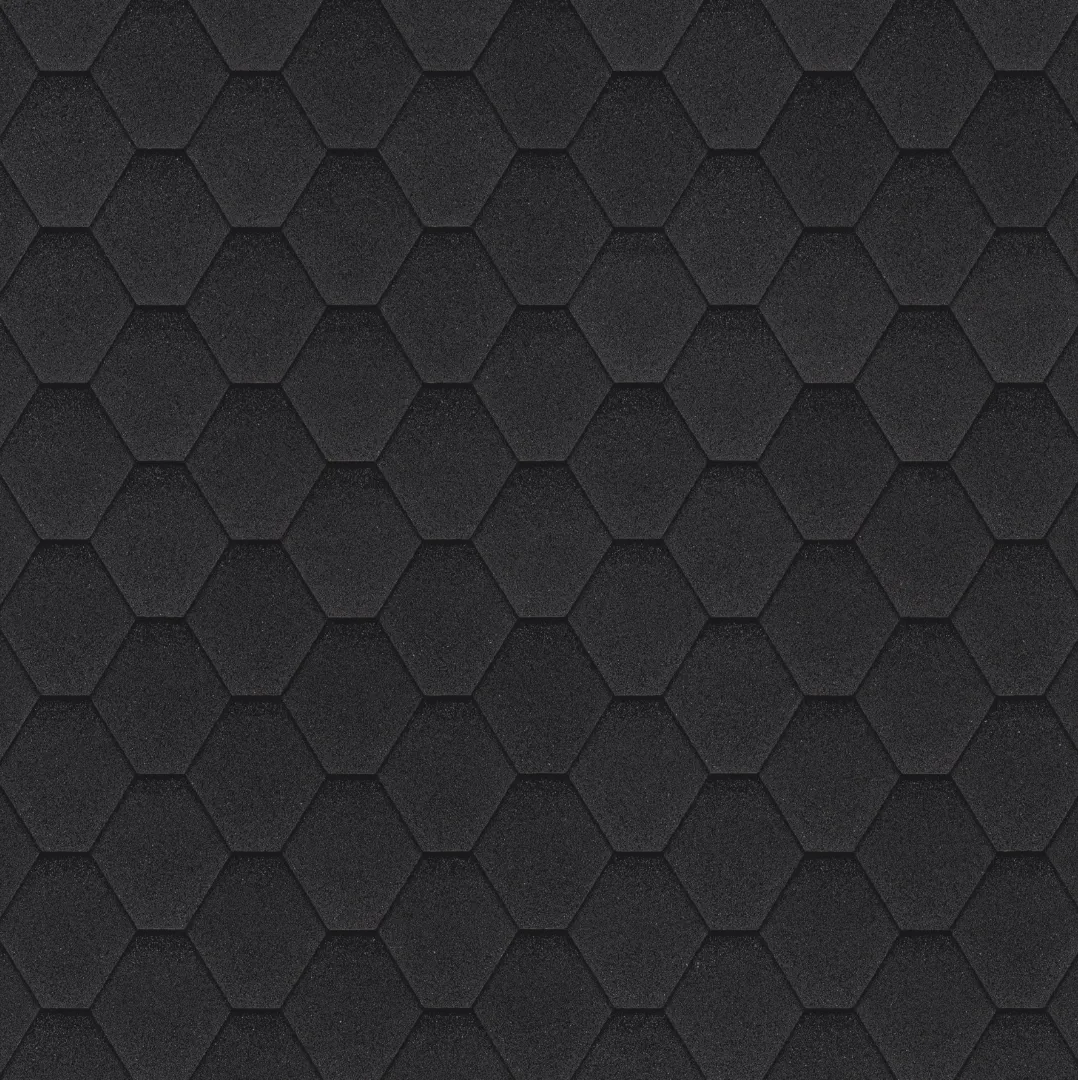 ТЕХНОНИКОЛЬ гибкая черепица Оптима Соната черный (3 кв.м.), уп.