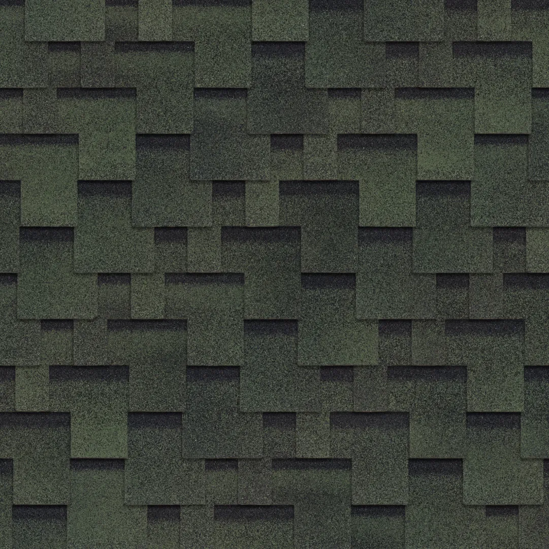 ТЕХНОНИКОЛЬ гибкая черепица Оптима Аккорд Зеленый (3 кв.м.), уп.