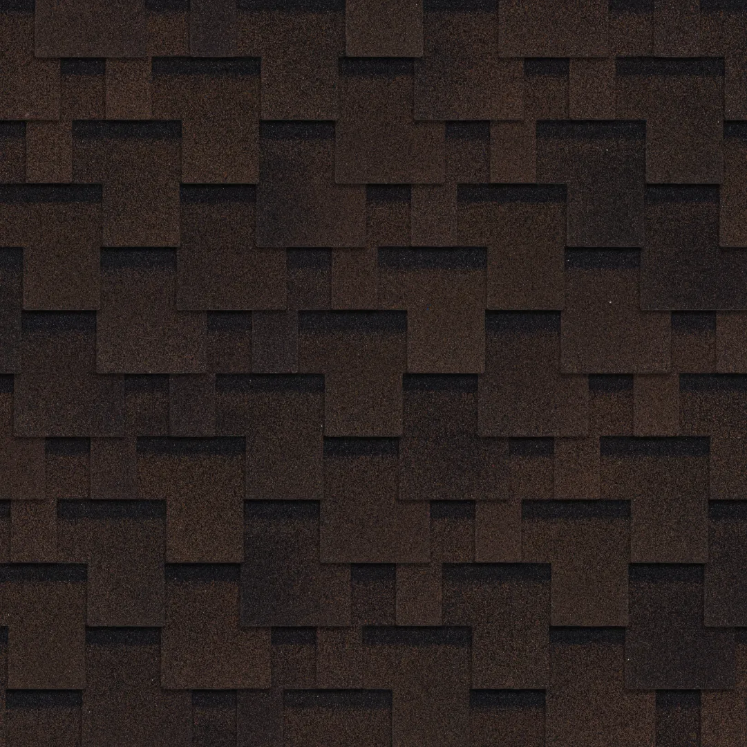 ТЕХНОНИКОЛЬ гибкая черепица Оптима Аккорд Коричневый (3 кв.м.), уп.