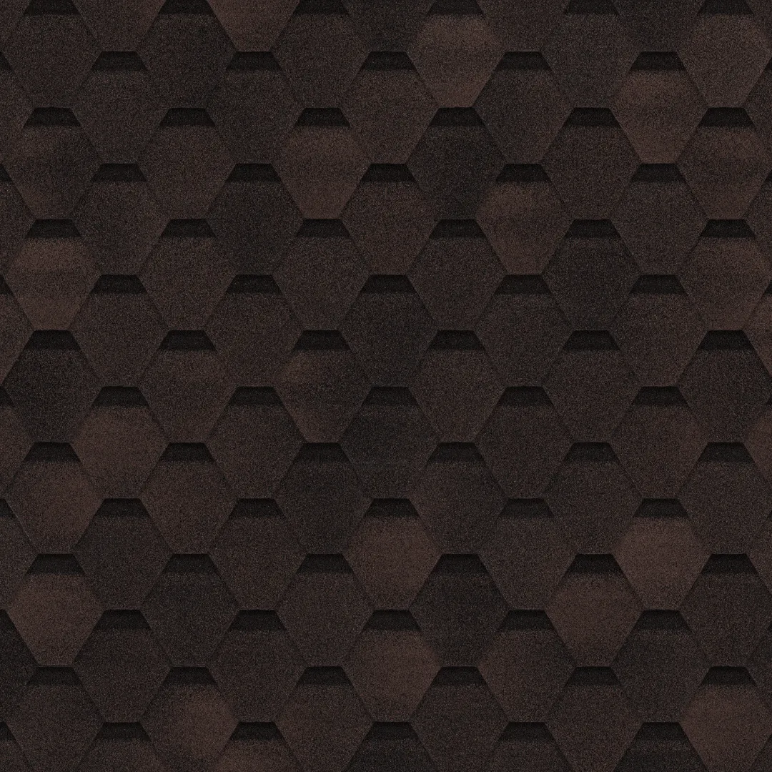 ТЕХНОНИКОЛЬ гибкая черепица Оптима Соната Коричневый (3 кв.м.), уп.