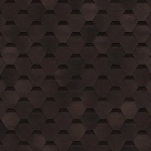 ТЕХНОНИКОЛЬ гибкая черепица Оптима Соната Коричневый (3 кв.м.), уп.