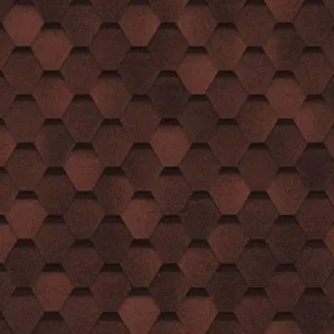 ТЕХНОНИКОЛЬ гибкая черепица Оптима Соната Красный (3 кв.м.), уп.