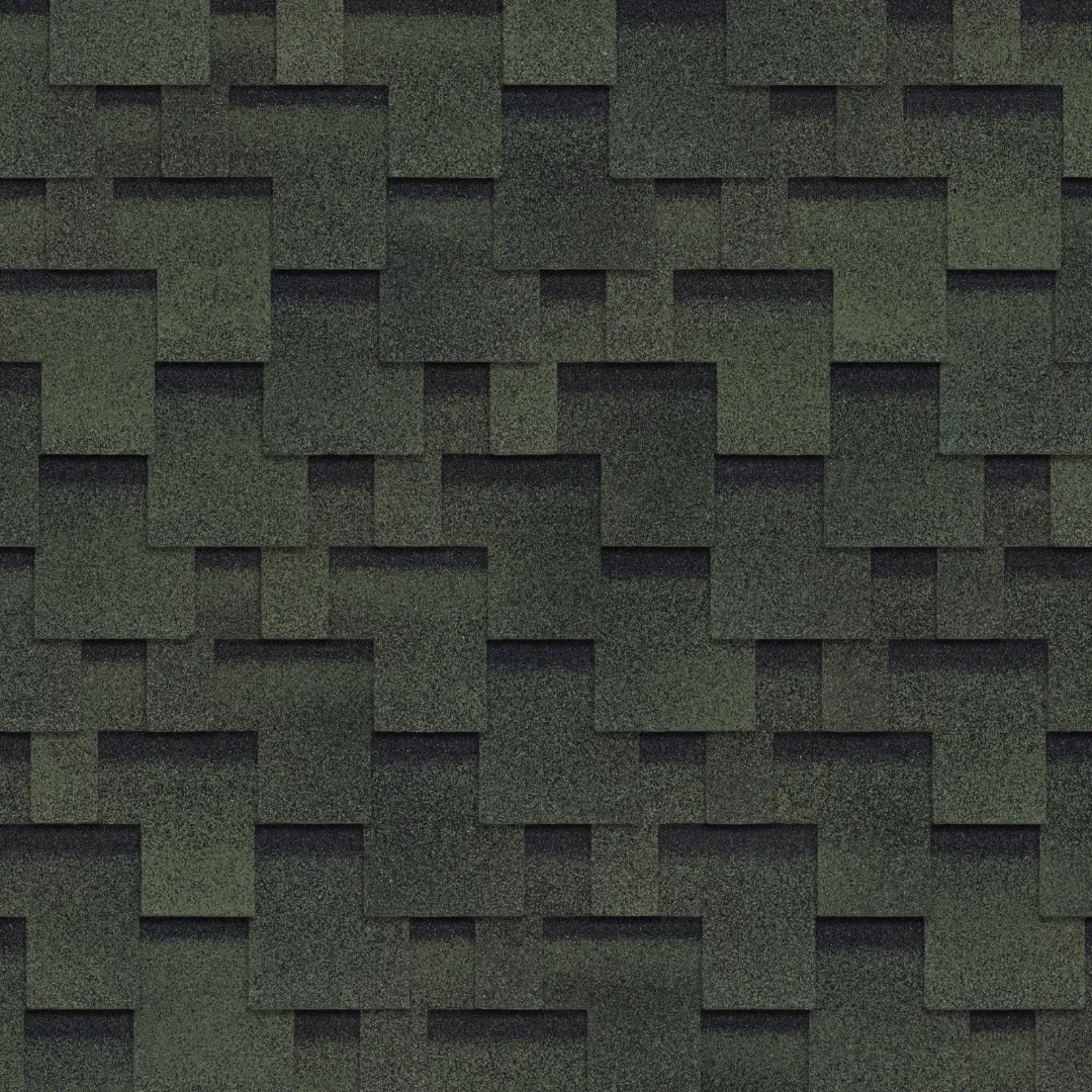 ТЕХНОНИКОЛЬ гибкая черепица Оптима Аккорд Зеленый (3 кв.м.), уп.