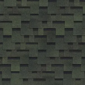 ТЕХНОНИКОЛЬ гибкая черепица Оптима Аккорд Зеленый (3 кв.м.), уп.